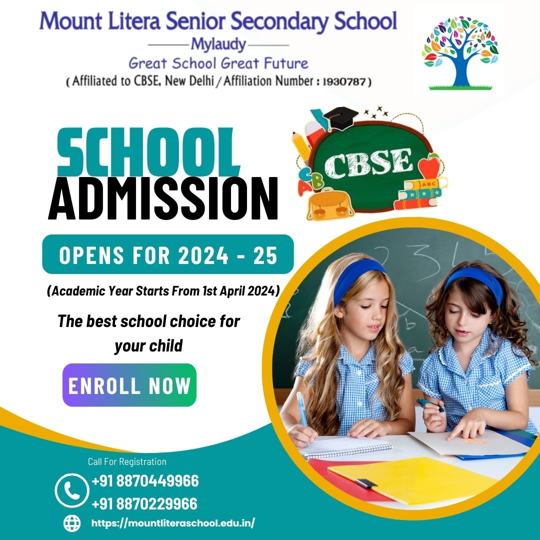 Read more about the article Admissions Open for Academic Year 2024 -2025